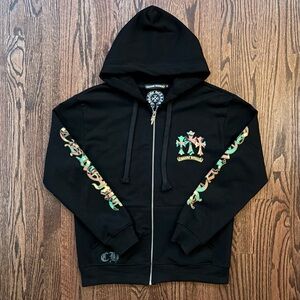 Chrome Hearts Black Camo Hoodie